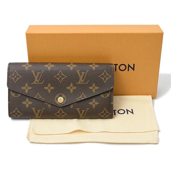 【美品】ルイヴィトン 長財布 ポルトフォイユ・サラ コクリコ LOUIS VUITTON(ルイ・ヴィトン)より長財布『ポルトフォイユ・サラ