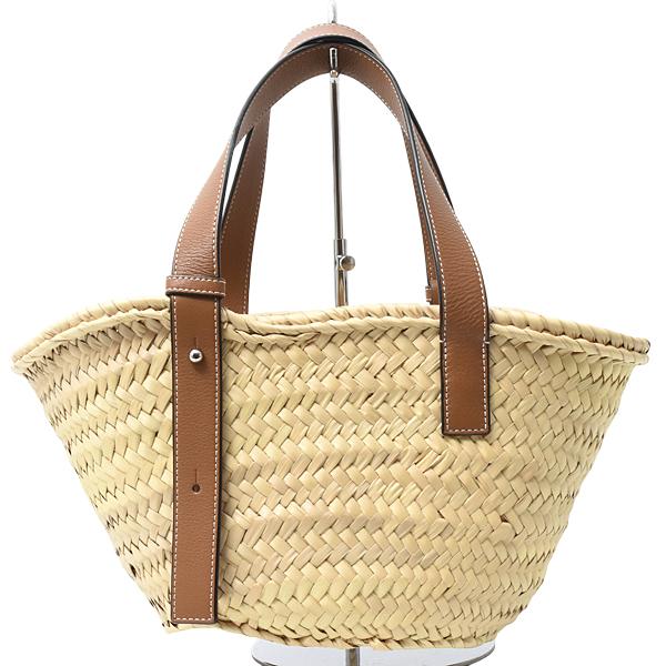 LOEWE（ロエベ） バスケットバッグ スモール パームリーフ×カーフ