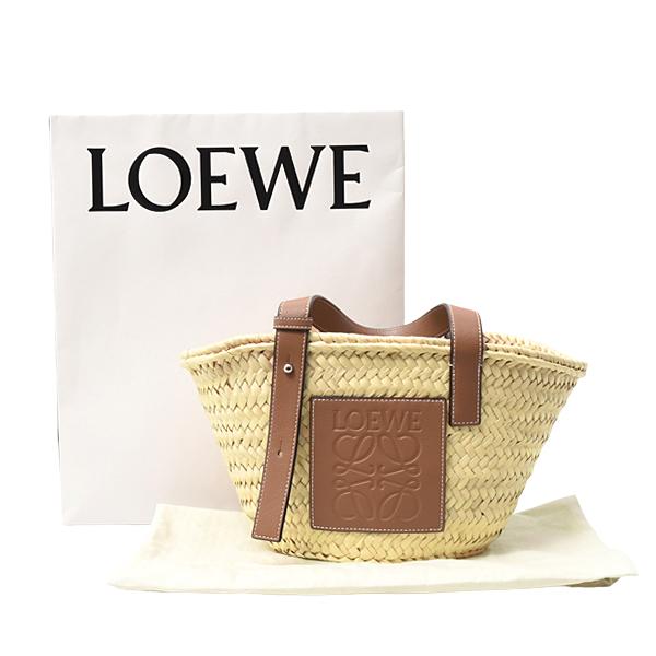 LOEWE（ロエベ） バスケットバッグ スモール パームリーフ×カーフ