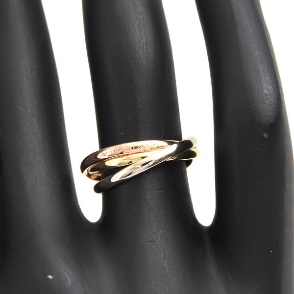TRINITY（Cartier） カルティエ 指輪 レディース トリニティ 3連