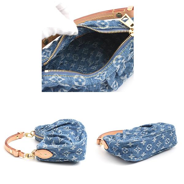 ルイヴィトントLVポシェット･バレーM13571デニム　ブルー　ショルダーバッグ LOUIS VUITTON（ルイ・ヴィトン） ハンドバッグ ポシェット・バレー