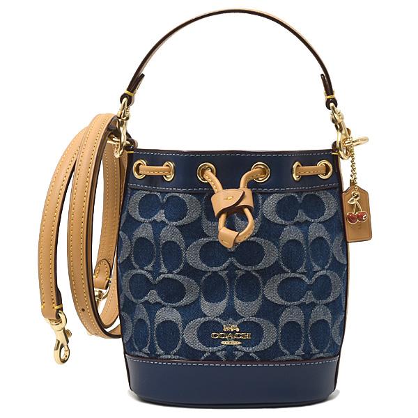 COACH（コーチ） バッグ レディース 巾着 ミニショルダー 2WAY 
