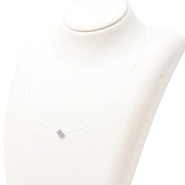 TASAKI（タサキ） ネックレス レディース K18WG K14WG 1Pクリア