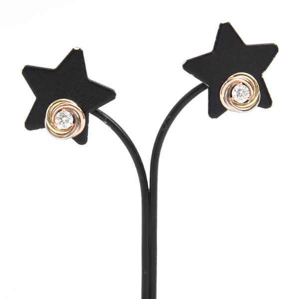 TRINITY（Cartier） カルティエ ピアス レディース トリニティ