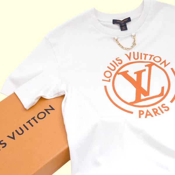 LOUIS VUITTON（ルイ・ヴィトン） レディース フロックド LV Tシャツ