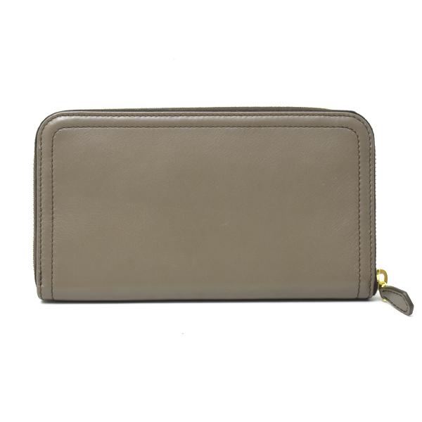PRADA（プラダ） 財布 レディース 長財布 ラウンドファスナー カーフ 