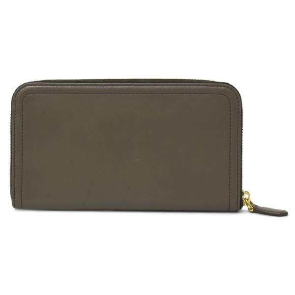 PRADA（プラダ） 財布 レディース 長財布 ラウンドファスナー カーフ