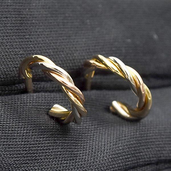 TRINITY（Cartier） カルティエ ピアス レディース トリニティ