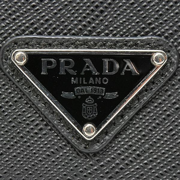 プラダ サファイアーノレザー キーリング付きケース PRADA（プラダ） ブランド小物 メンズ レディース キーリング付き4連