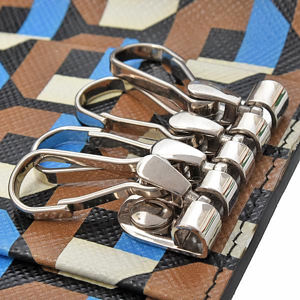 PRADA（プラダ） ブランド小物 メンズ レディース キーリング付き4連