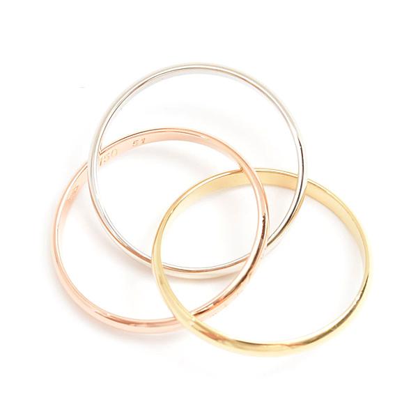 TRINITY（Cartier） カルティエ 指輪 レディース トリニティ リング 3