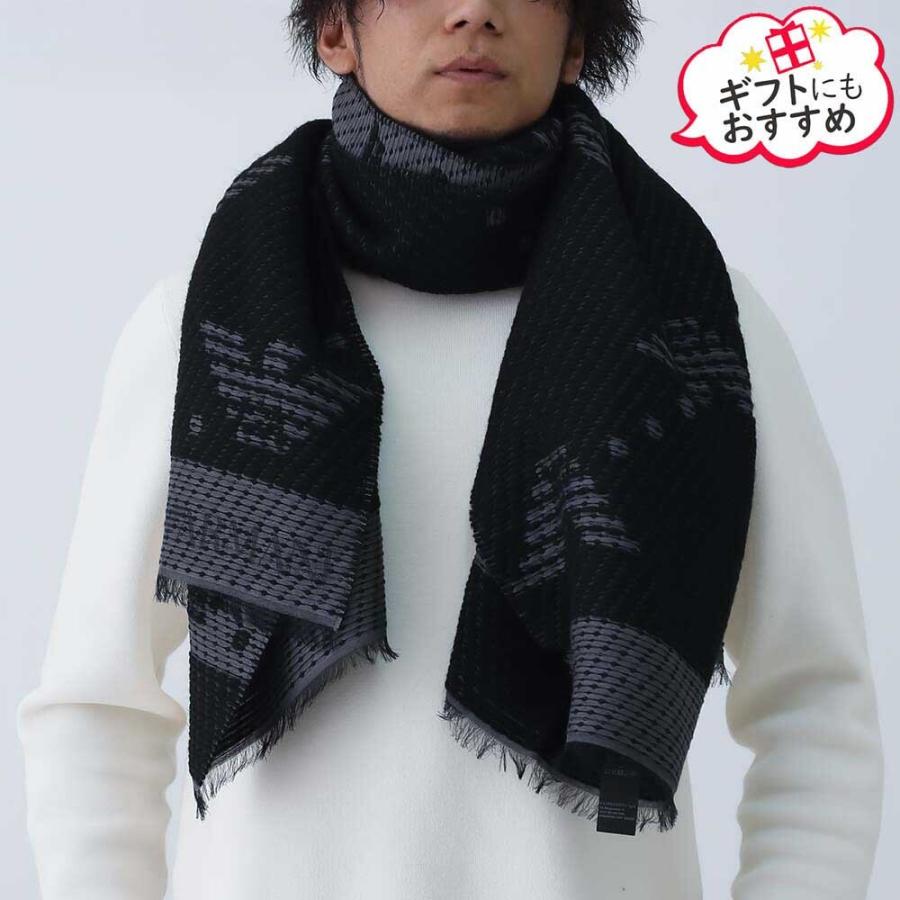 新品】EMPORIO ARMANI ストール 【公式通販】