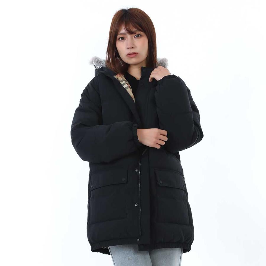 新品・正規品 決算セール☆BURBERRY KIDS バーバリー キッズ 8117232 A1189  フェイクファートリム ナイロン ダウンコート 大人もOK!!の画像