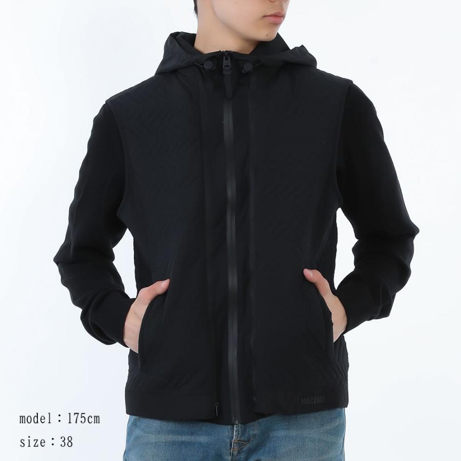 新品・正規品 決算セール☆ MACKAGE マッカージュ ダウンジャケット BARRET キルティング 3-in-1 撥水 メンズの画像
