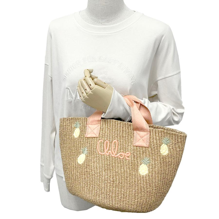 新品　Chloeクロエ　キッズ　かごバッグ　ナチュラル　ベージュ　ブランド Chloe（クロエ） 新品・正規品 決算セール☆Chloe KIDS キッズ かご