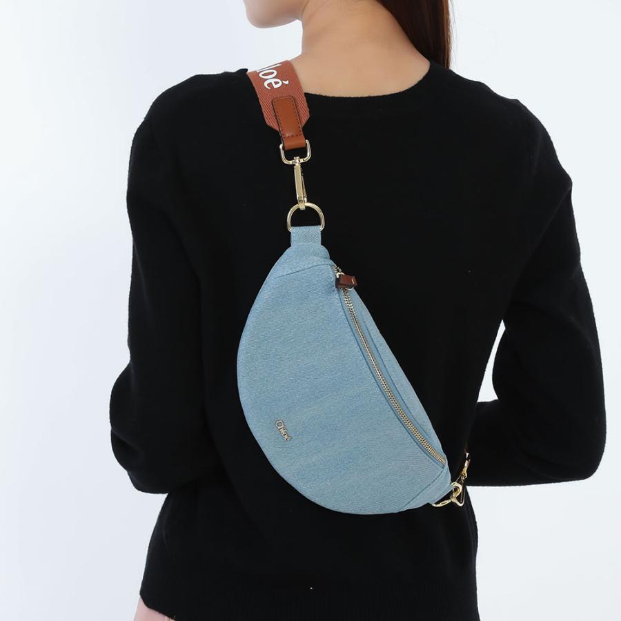 chloe クロエ ボディバッグ ウエストバッグ ネイビー キッズ レディース Chloe（クロエ） 新品・正規品 決算セール☆Chloe Kids キッズ ベルト