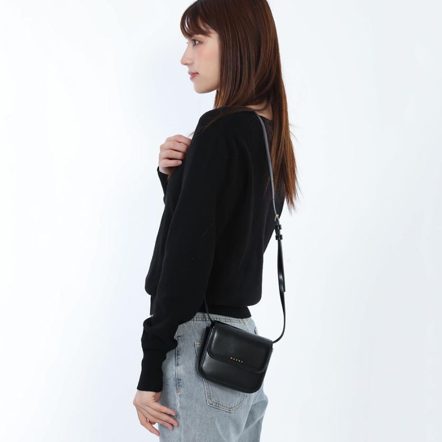 大人もOK！完売品！MARNI kids ショルダーバッグ クロスボディバッグ黒 MARNI（マルニ） 全品P5倍&5%OFFクーポン8/31迄☆MARNI KIDS ミニ