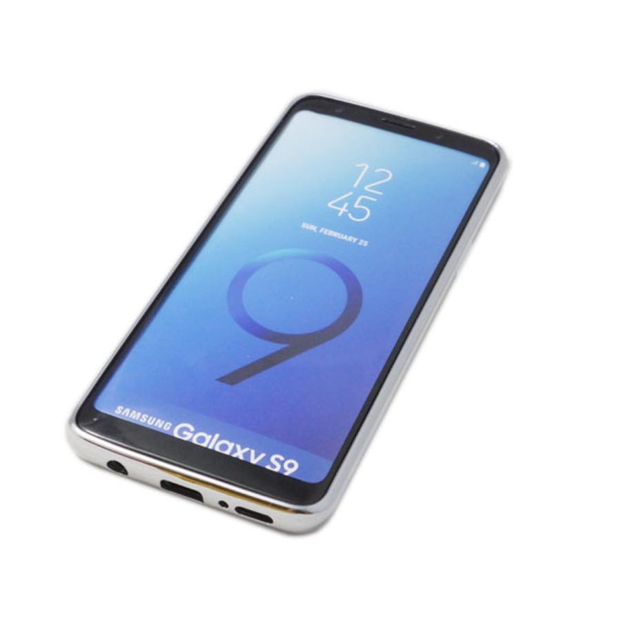 Galaxy S9 ケース クリア TPU 片面 S9+ Plus スリム 薄型 軽量 ゴム感