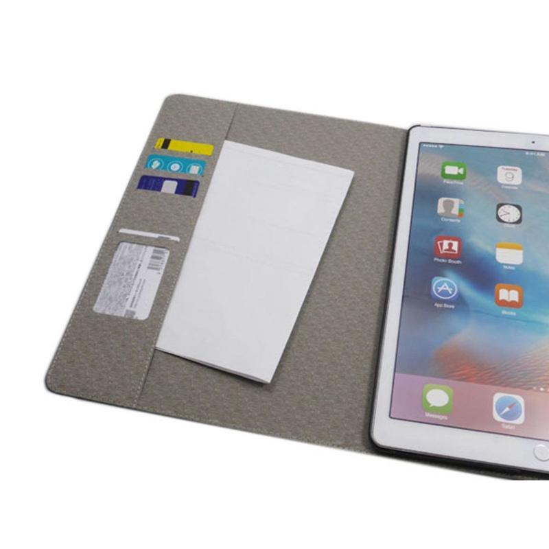 iPad Pro 9.7インチ ケース 手帳型 クロコダイル クロコ柄 PUレザー