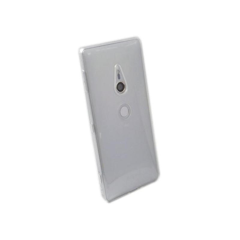 Xperia XZ3 ケース クリア TPU スリム 薄型 軽量 片面 エクスペリア XZ