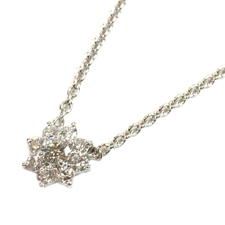 ジュエリー ダイヤモンド ネックレス クリアー X シルバー Pt900 プラチナ X Pt950 X ダイヤ0 325 0 52ct ランクa ブランドオフ Yahoo 店 通販 Yahoo ショッピング