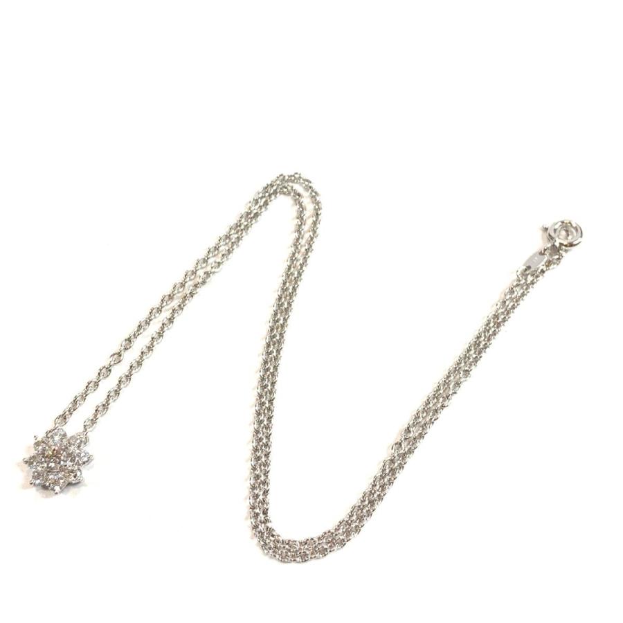 ジュエリー ダイヤモンド ネックレス クリアー X シルバー Pt900 プラチナ X Pt950 X ダイヤ0 325 0 52ct ランクa ブランドオフ Yahoo 店 通販 Yahoo ショッピング