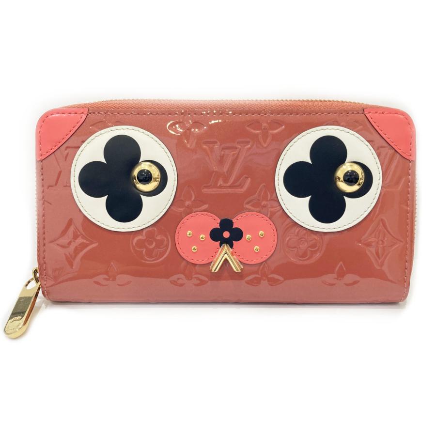 直送商品 Vuitton Louis ルイ ヴィトン ラウンド長財布 中古 ヴェルニ エナメル ヴィユーローズ ピンク系 ジッピー ウォレット ルイ ヴィトン 財布 Www Rankinengineering Com