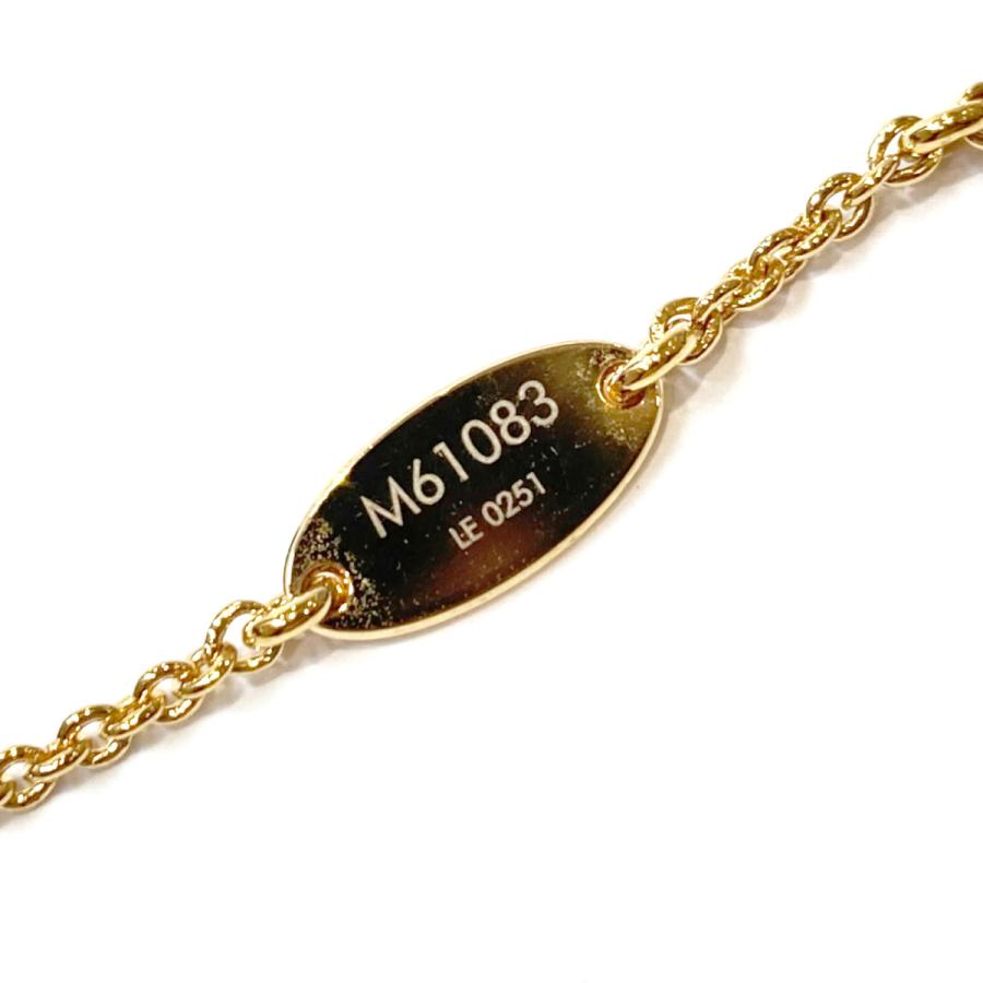 LOUIS VUITTON ルイ・ヴィトン ネックレス エッセンシャルV ゴールド系  