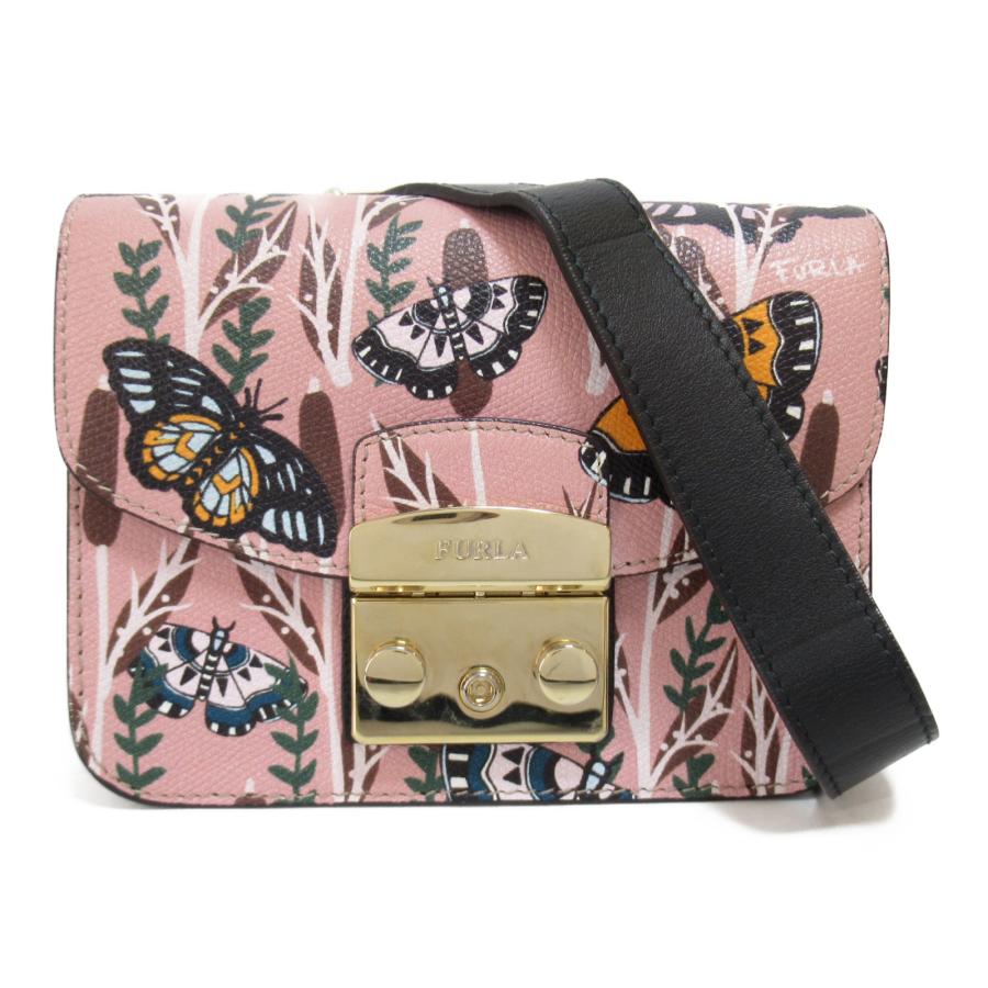 FURLA Furla フルラ ショルダーバッグ メトロポリス チョウチョ ピンク  