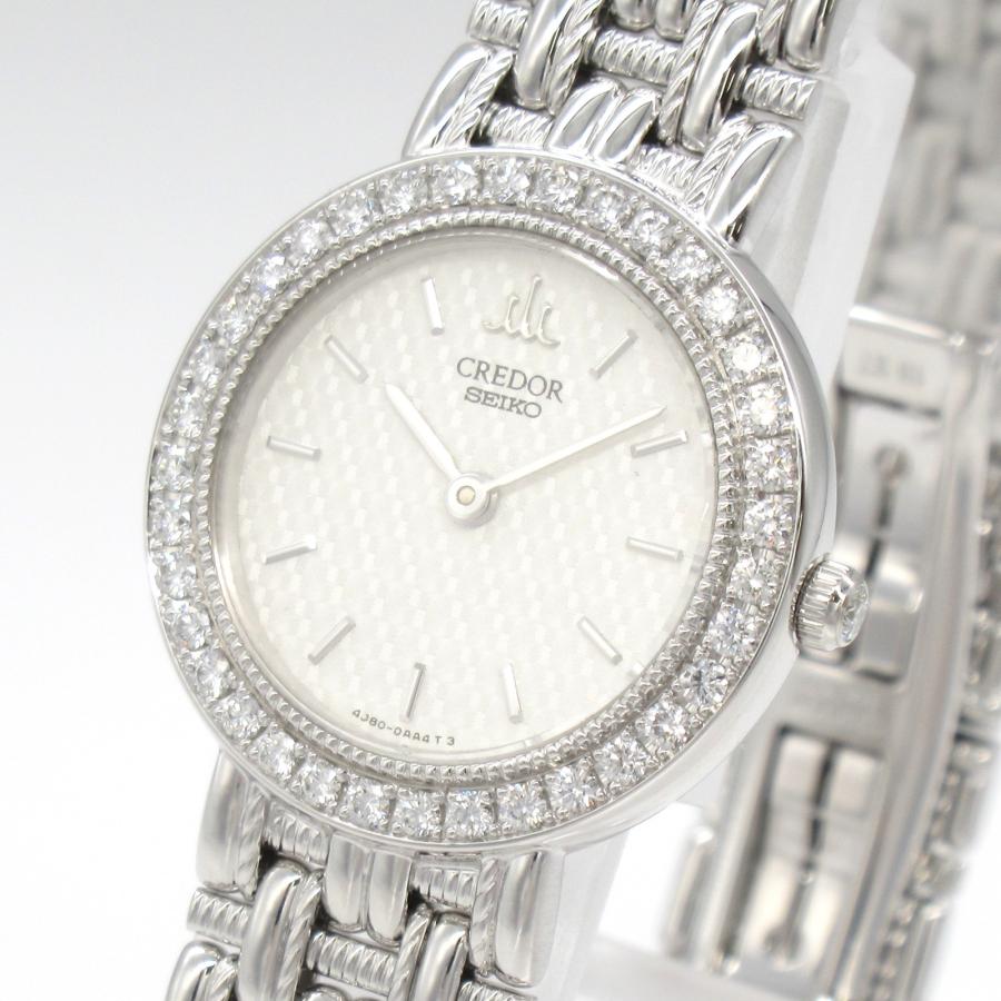 SEIKO セイコー 腕時計 クレドール ウォッチ ホワイト系 K18WG SEIKO セイコー 腕時計 クレドール ウォッチ ホワイト系 K18WG