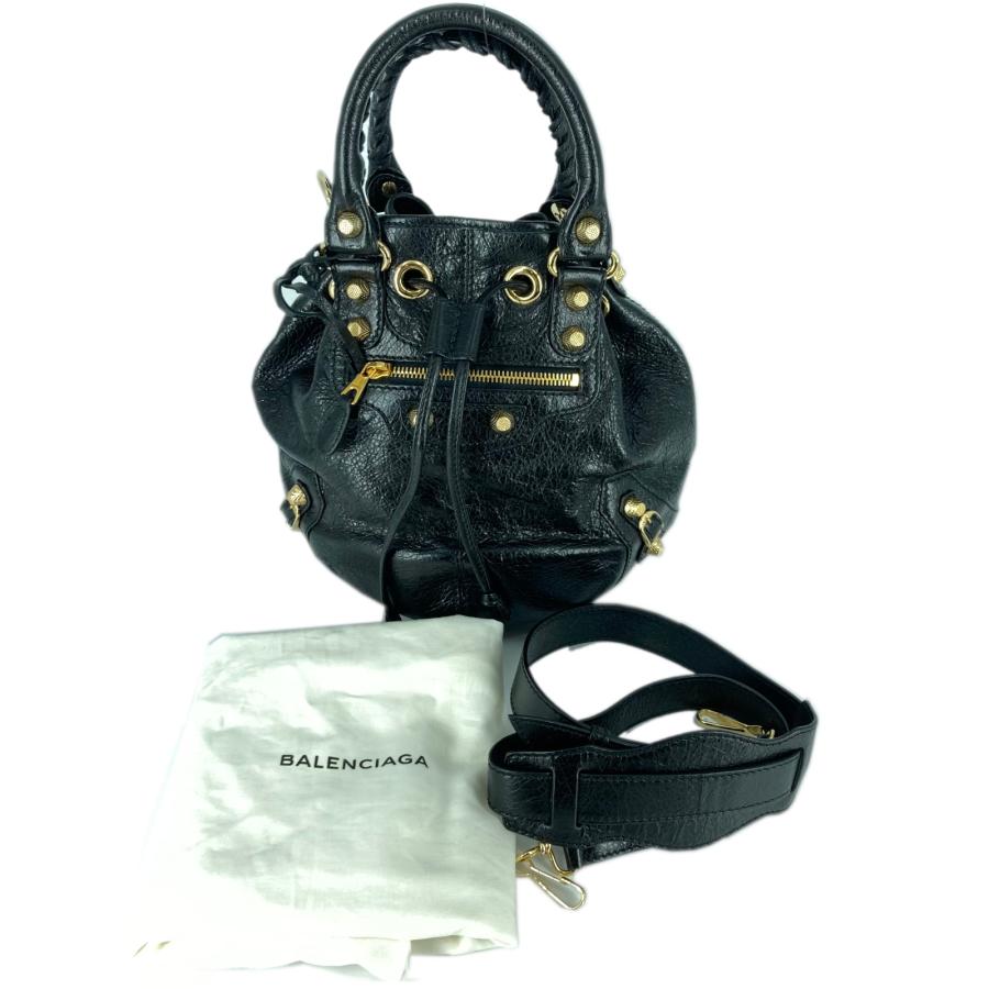 BALENCIAGA バレンシアガ 2wayショルダーバッグ ミニポンポン BALENCIAGA バレンシアガ 2wayショルダーバッグ ミニポンポン