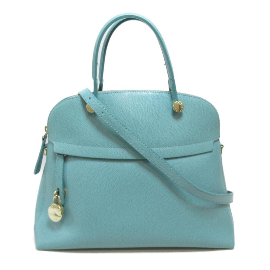 フルラ FURLA レザー ブルー系 バッグ ショルダーバッグ レディース  