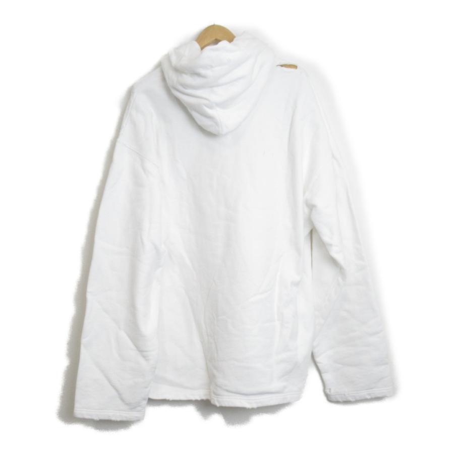 BALENCIAGA バレンシアガ パーカー ホワイト系 コットン 中古 BALENCIAGA バレンシアガ パーカー ホワイト系 コットン 中古