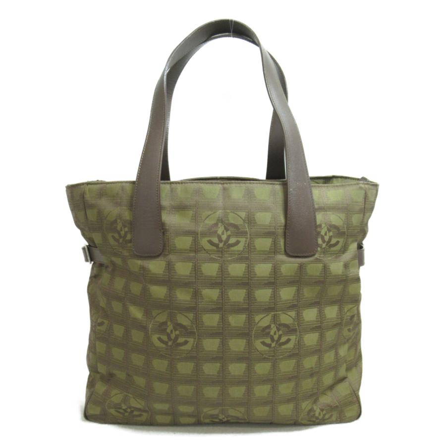 CHANEL シャネル トートバッグ ニュートラベルライントートGM カーキ 