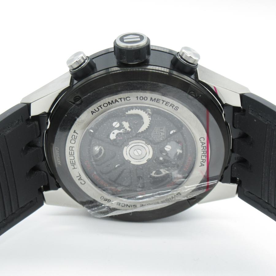 TAG HEUER タグホイヤー 腕時計 カレラ キャリバー02T トゥールビヨン ブラック系 チタン 中古 メンズ｜brandoff｜06