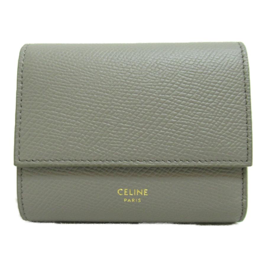 CELINE セリーヌ 三つ折り財布 スモールトリオフィールドウォレット 