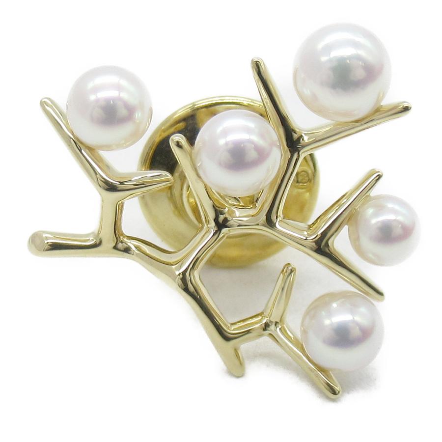 MIKIMOTO ミキモト 幸福の木 ピンブローチ ブランドオフ K18 MIKIMOTO ミキモト 幸福の木 ピンブローチ ブランドオフ K18