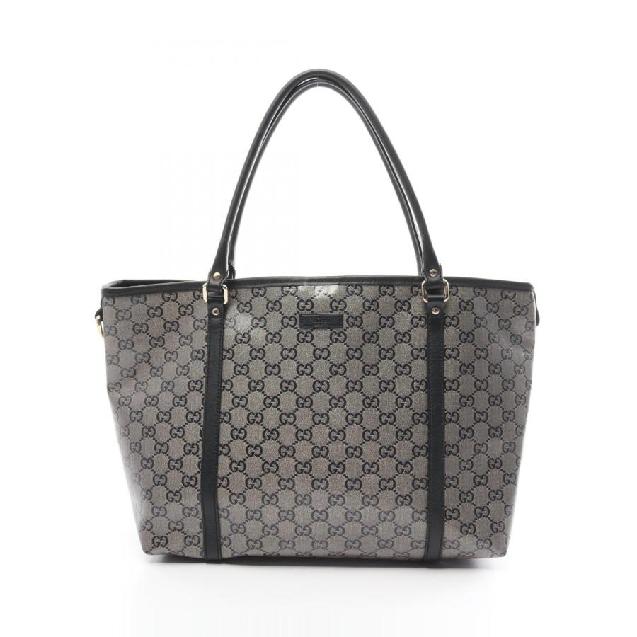 GUCCI グッチ GGクリスタル ブランドオフ PVCコーティングキャンバス 
