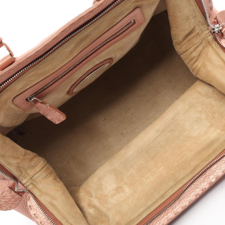 値下げ！FENDIセレリアドクターバック FENDI□セレリア ドクターズバッグ ハンドバッグ がま口開閉 カーフ