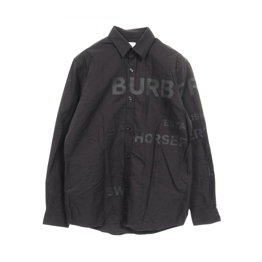 バーバリー BURBERRY ホースフェリー 衣料品 トップス コットン メンズ ブラック系 【中古】 BURBERRY（バーバリー） ホースフェリー ブランドオフ コットン その他