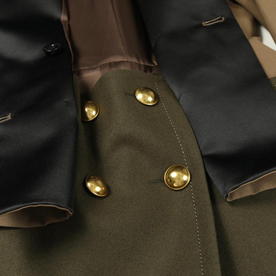 sacai（サカイ） スーチングコート テーラードドレス ブランドオフ