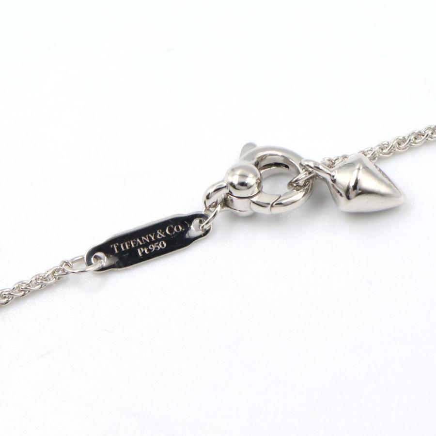 ティファニー TIFFANY＆CO タイタンセッティングbyフォレルウィリアム ネックレス ネックレス ジュエリー Pt950プラチナ ダイヤモンド レディース シルバー系 / クリア系 【中古】 TIFFANY&Co.（ティファニー） 爆買 タイタンセッティングbyフォレル
