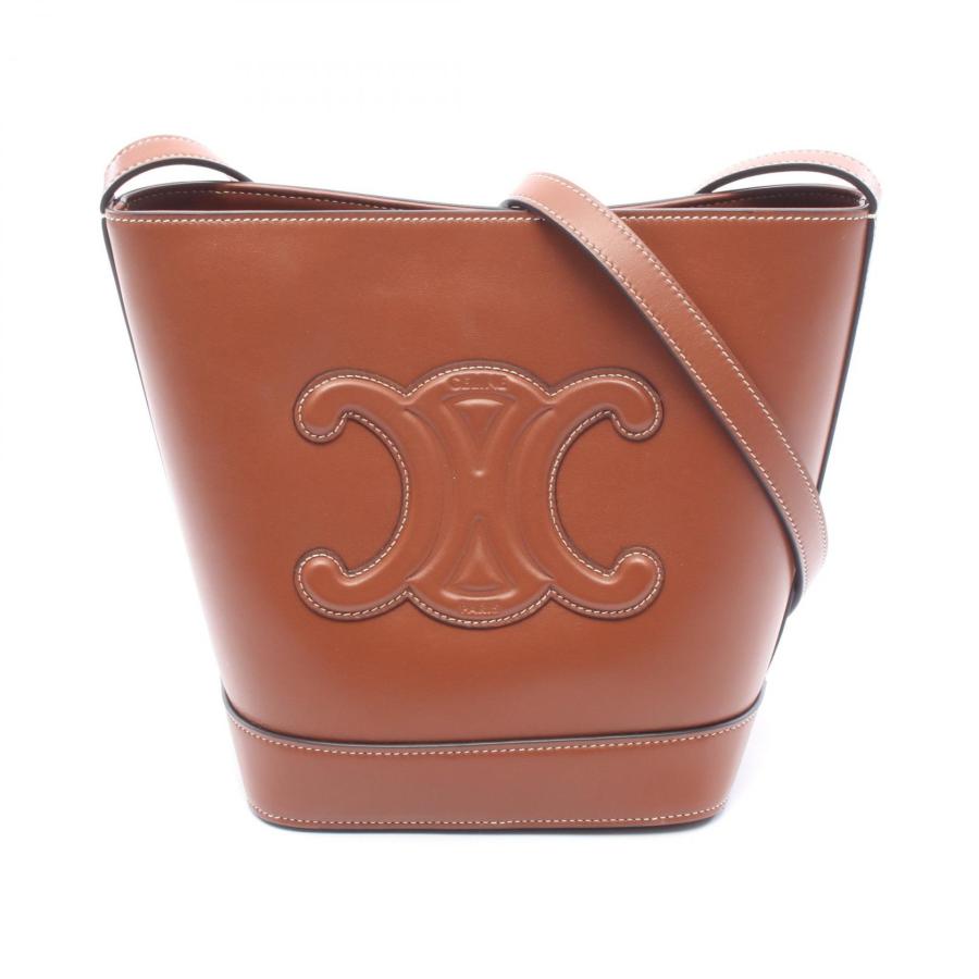 CELINE（セリーヌ） 爆買 スモール バケット キュイル トリオンフ