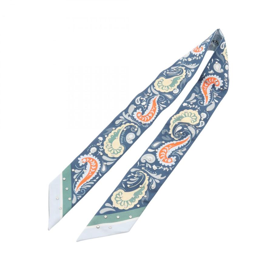 エルメス ツイリー GUEPARDS BANDANA ブランドオフ HERMES シルク スカーフ シルク 中古 レディース_1