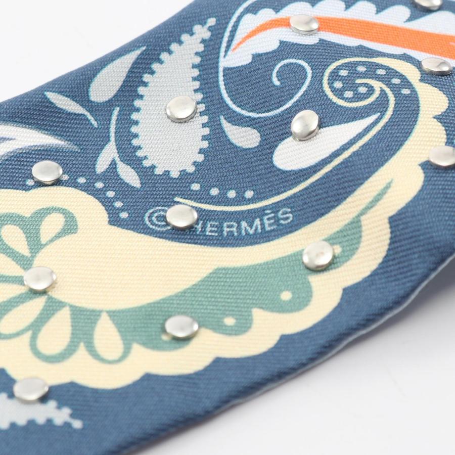 エルメス ツイリー GUEPARDS BANDANA ブランドオフ HERMES シルク スカーフ シルク 中古 レディース_3
