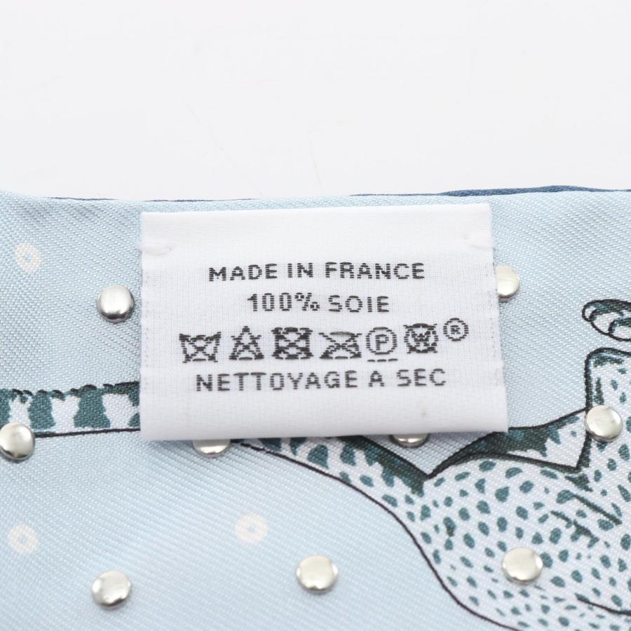 エルメス ツイリー GUEPARDS BANDANA ブランドオフ HERMES シルク スカーフ シルク 中古 レディース_4