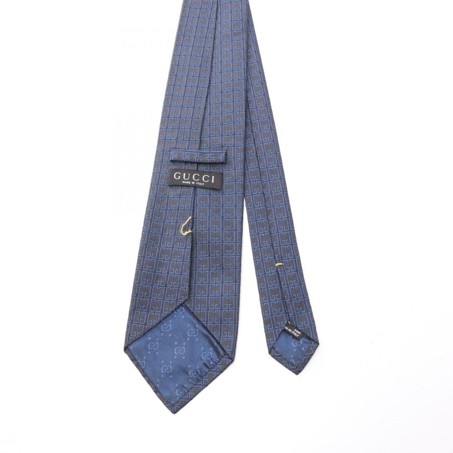 GUCCI（グッチ） 爆買 GG柄 ブランドオフ シルク ネクタイ 中古 メンズ