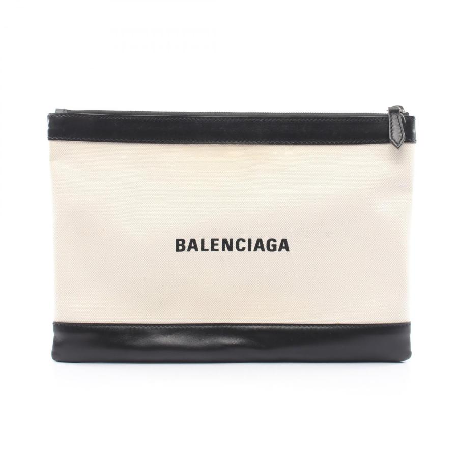 BALENCIAGA（バレンシアガ） ネイビークリップ M ブランドオフ
