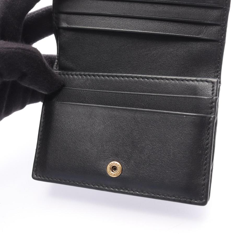 GUCCI（グッチ） GGマーモント ブランドオフ レザー 二つ折り財布