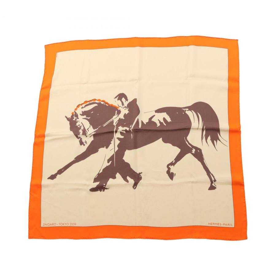 HERMES エルメス カレ70 ZINGARO TOKYO2009 スカーフ HERMES（エルメス） カレ70 ZINGARO TOKYO2009 ブランドオフ シルク